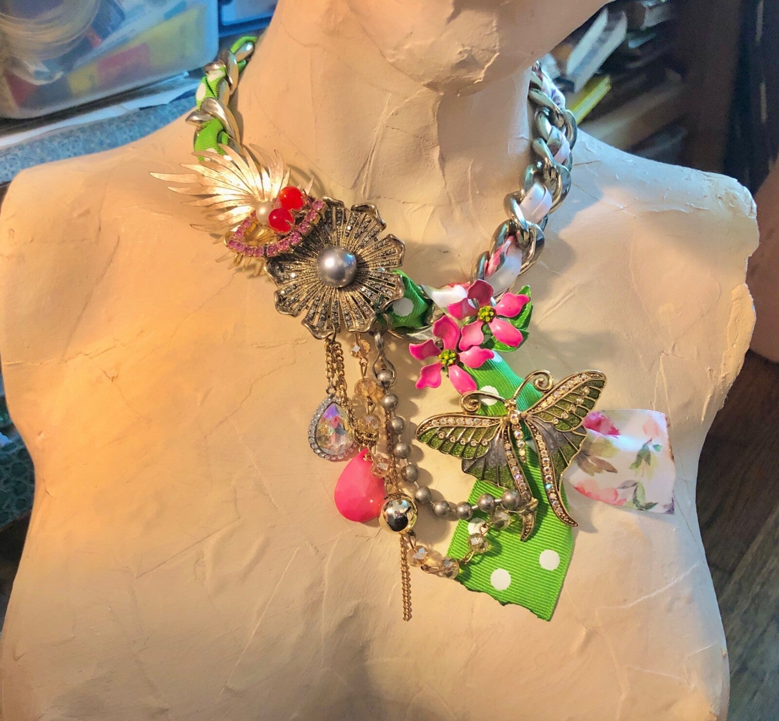 Upcycled Statement Jewelry