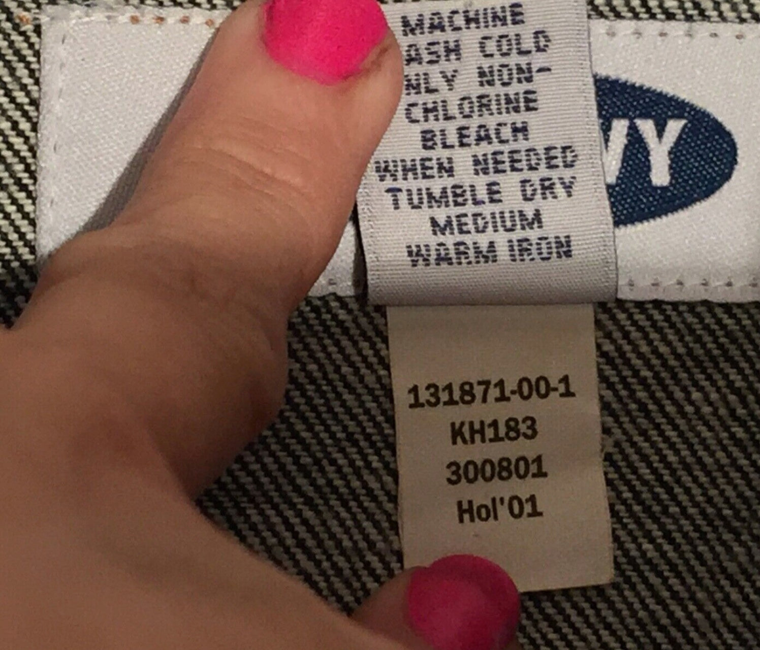 Y2K Preppy Old Navy Dark Denim Double Breasted Short Trench/Pea Coat Sz XS~NWOT